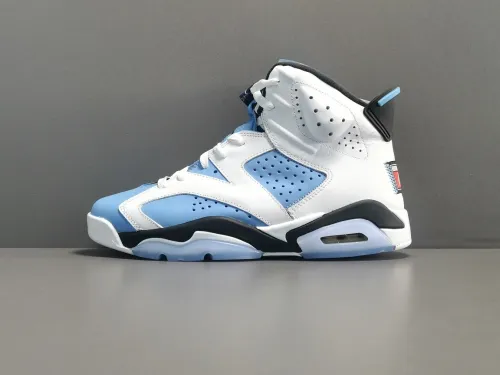 Air Jordan 6＂UNC＂North Carolina High-Top Sneakers CT8529-410