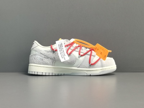 Off-White x Nike Dunk Low＂The 50＂Red Shoelace With Orange Buckle DJ0950-103