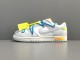 Off-White x Nike Dunk Low＂The 50＂Blue Shoelace With Yellow Buckle DM1602-112