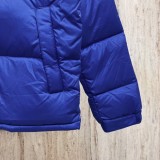 Unisex THE NORTH FACE 1996 Retro Nuptse Warm Color Block Down Jacket Blue