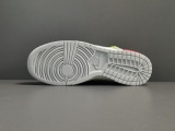 Off-White x Nike Dunk Low＂The 50＂White Gray Yellow DM1602-106