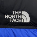 Unisex THE NORTH FACE 1996 Retro Nuptse Warm Color Block Down Jacket Blue