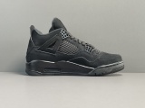 Air Jordan 4 Black Cat Men Shoes CU1110-010
