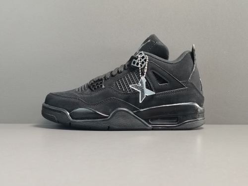 Air Jordan 4 Black Cat Men Shoes CU1110-010