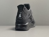 Air Jordan 4 Black Cat Men Shoes CU1110-010