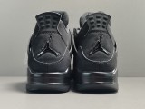 Air Jordan 4 Black Cat Men Shoes CU1110-010