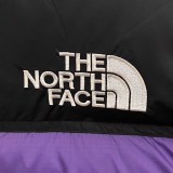 Unisex THE NORTH FACE 1996 Retro Nuptse Warm Color Block Down Jacket purple