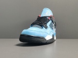 Air Jordan 4 Retro x Travis Scott Cactus Jack Blue 308497-406