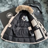 Unisex Canada Goose Expedition Parka Coat Jacket Beige