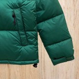 Unisex THE NORTH FACE 1996 Retro Nuptse Warm Color Block Down Jacket Green