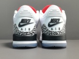 Air Jordan 3  Retro Line White Cement  923096-101
