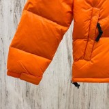 Unisex THE NORTH FACE 1996 Retro Nuptse Warm Color Block Down Jacket Orange
