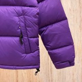 Unisex THE NORTH FACE 1996 Retro Nuptse Warm Color Block Down Jacket purple