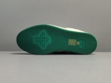 GUCCI Dirty Shoes Gucci Screener Series GG Enamel Distressed Casual Shoes Grey/Green