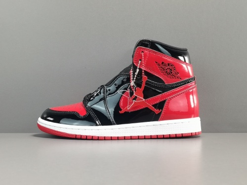 Nike Air Jordan 1  High OG Bred Patent 555088-063