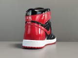 Nike Air Jordan 1  High OG Bred Patent 555088-063