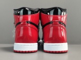 Nike Air Jordan 1  High OG Bred Patent 555088-063