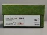 GUCCI Dirty Shoes Gucci Screener Series GG Enamel Distressed Casual Shoes Pink/Green