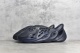 Adidas Originals Yeezy Foam Runner Mineral Blue/Black Basket Coconut Hole Shoes