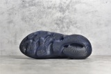 Adidas Originals Yeezy Foam Runner Mineral Blue/Black Basket Coconut Hole Shoes
