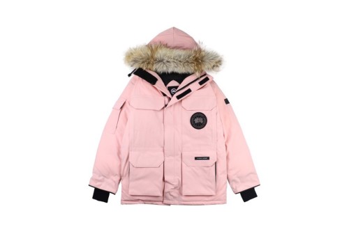 Canada Goose Expedition Zipped Down Jacket Pink