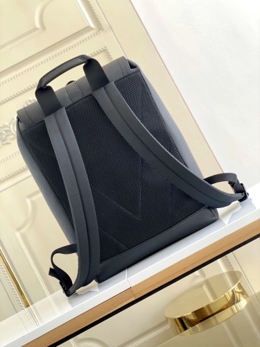 Louis Vuitton M58644 Classic Double Slit Flap Christopher Backpack Size: 30 x 42 x 17 cm