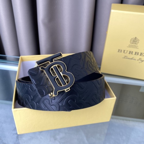Burberry Fashion New Pattern Logo Business Casual Belt 3.8CM