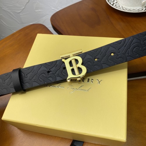 Burberry Fashion Pattern Logo B Letter Buckle Belt 3.5cm