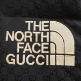 Gucci & The North Face Double G Logo Down Jacket Black