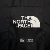 THE NORTH FACE Down Parka Zebra Patchwork Sports Hooded Down Jacket