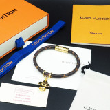 Louis Vuitton Monogram Eclipse Canvas Rope Hang It Bracelet
