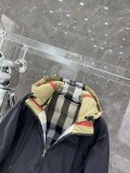 Burberry Classic Winter Stitching Plaid Double-Sided Down Jacket
