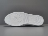 Dior B23 Ht Oblique Transparenc Fashion High Sneakers Shoes Pink