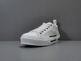 Dior B23 Ht Oblique Transparenc Fashion Mickey Sneakers Shoes White