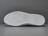 Dior B23 Ht Oblique Transparenc Fashion High Sneakers Shoes White