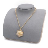Gucci Flower Diamond Swarovski Crystal Necklace