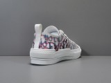 Dior B23 Ht Oblique Transparenc Fashion Mickey Sneakers Shoes Pink
