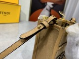 Fendi Oblique Sunshine Mini Tortoiseshell Crossbody Bag Size: 13x6.5x18cm