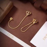 Dior All-match Letter Earrings