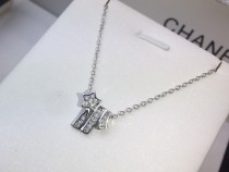 Chanel Full Diamond Swan Tail Comet Necklace