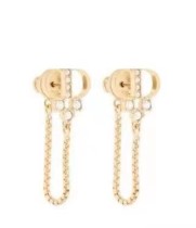 Dior All-match Letter Earrings