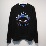 Kenzo Black Men's Embroidered Big Eyes Sweatshirt
