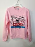 KENZO Women's Pink Embroidered Tiger Sweatshirt