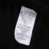 KENZO Men Black Trendy Print Round Neck Short Sleeve T-Shirt