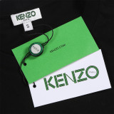 KENZO Men Tiger Head Crew Neck Short Sleeve T-Shirt