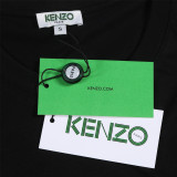 KENZO Men Dragon Print Crew Neck Short Sleeve T-Shirt