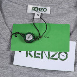 KENZO Women Gradient Tiger Head Round Neck Short Sleeve T-Shirt