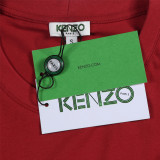 KENZO Men Women Red Eyes Short Sleeve T-Shirt
