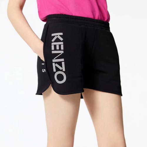 Kenzo Women Print Logo Fashion Casual Sports Shorts
