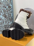 Louis Vuitton New Arrival Fall Winter Shell Toe Boots Military Boots